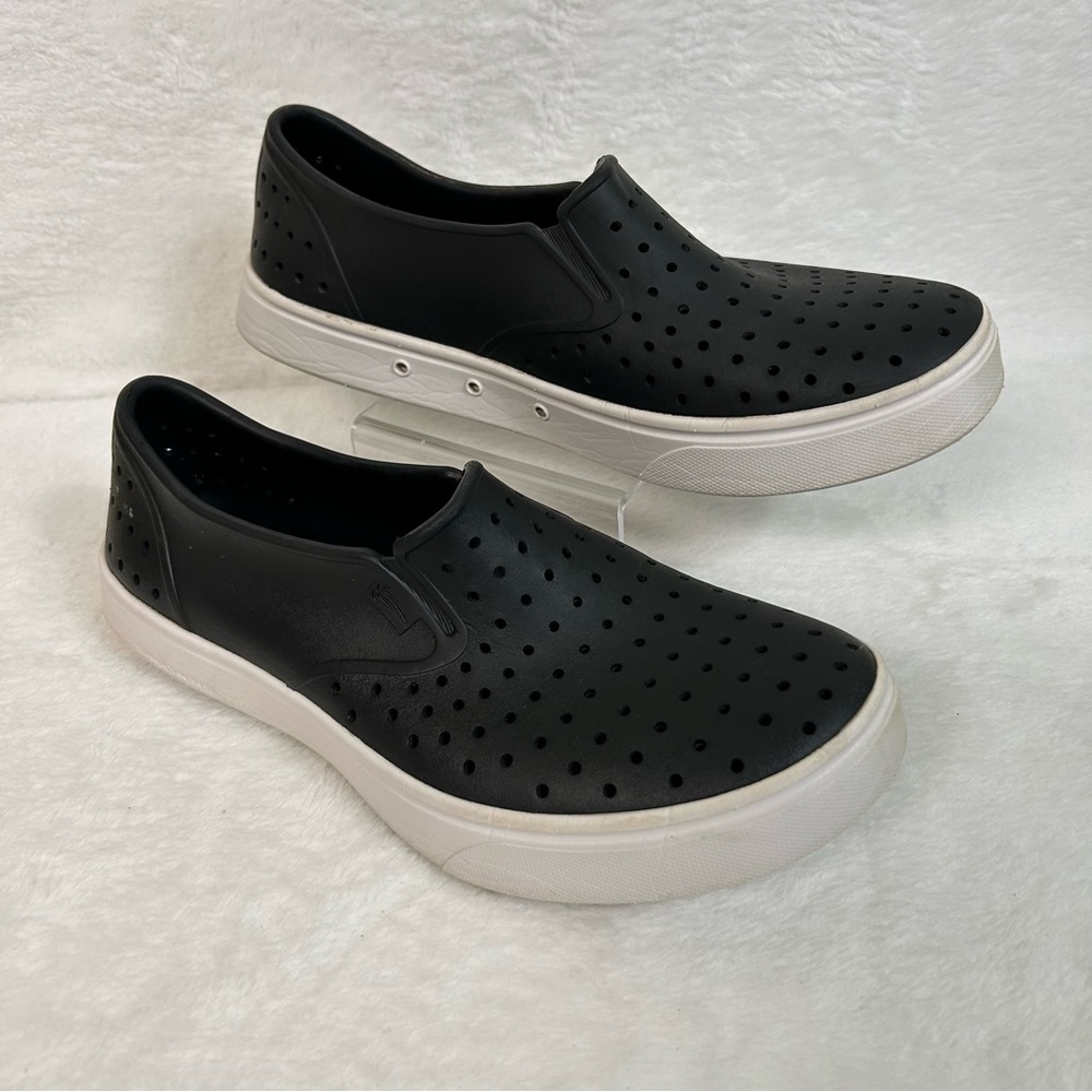 Skechers Foamies Women's Shoes Size 6 Black Slip On Rubber Lightweight